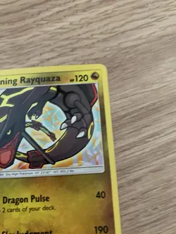Shining Rayquaza 56/73 Shiny Holo Rare Shining Legends Pokemon Card - Image 4