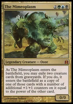 MTG Magic the Gathering The Mimeoplasm (210/320) Commander LP - Image 1