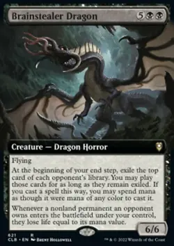 Brainstealer Dragon (621/1080) Commander Legends Battle for Baldur's Gate NM - Image 1