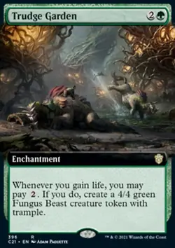 MTG Magic the Gathering Trudge Garden (396/465) Commander 2021 NM - Image 1