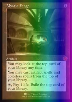 MTG Mystic Forge (36/126) The Brothers' War Retro Artifacts NM FOIL - Image 1