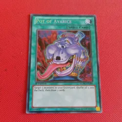 Pot Of Avarice LCJW-EN290 Secret Rare 1st Edition - Yugioh! - Image 1
