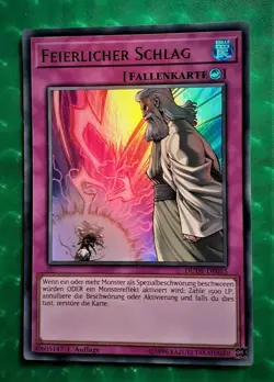 Yu-Gi-Oh DUDE-DE055, Feierlicher Schlag "near mint", 1. Auflage - Image 1