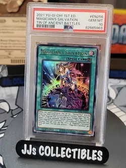 2021 Yu-Gi-Oh Magician's Salvation 1st Edition MP21-EN256 PSA 10 CGC BGS - Image 1