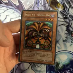 (EF) Yugioh Exodia The Forbiden One MC1-EN001 Secret Rare Limited Edition VLP - Image 3
