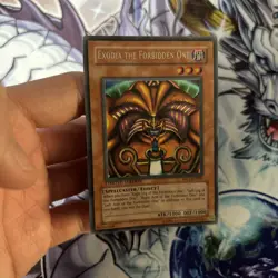 (EF) Yugioh Exodia The Forbiden One MC1-EN001 Secret Rare Limited Edition VLP - Image 4