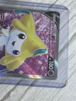 Jirachi V 170/189 Astral Radiance Ultra Rare Full Art Pokemon Card Near Mint - Image 5