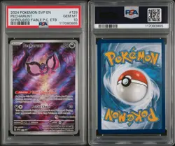 PSA 10 Pecharunt SVP129 Pokemon Center Exclusive ETB Promo Card (Shrouded Fable) - Image 5