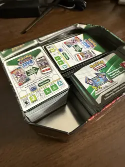 500+ UNUSED Pokemon TCG Live Code Cards Bulk Lot From Packs And Boxes - Image 1