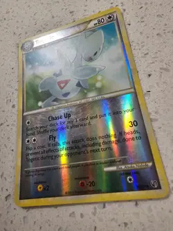Togetic 39/90 Reverse Holo Pokemon Card - Undaunted - MP Condition - Image 4