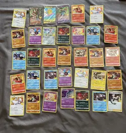 lot of 34 pokemon card 25th celebrations cards vmax holos - Image 1