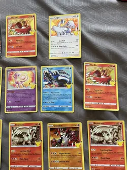 lot of 34 pokemon card 25th celebrations cards vmax holos - Image 4