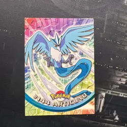 (Rare) PL 2000 Topps Pokemon Trading Cards Series 3 Articuno #144 - Blue logo - Image 1