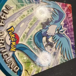 (Rare) PL 2000 Topps Pokemon Trading Cards Series 3 Articuno #144 - Blue logo - Image 3