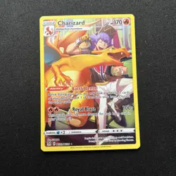 Charizard TG03/TG30 Lost Origin Trainer Gallery Pokemon Card - Image 1