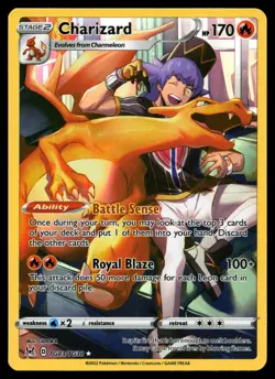 Charizard TG03/TG30 Lost Origin Trainer Gallery Pokemon Card - Image 1