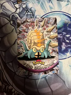(HPL) Omastar #139 - Pokemon Topps Card TV Animation Series 3 - Non Holo LP - Image 1