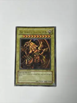 Yu-Gi-Oh the Winged Dragon of RA GBI-003 Ultra Rare Vintage! - Image 1