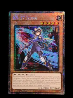 Yu-Gi-Oh! K9-17 Izuna Starlight Rare JUSH-EN031 Justice Hunters - Image 1