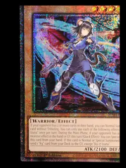 Yu-Gi-Oh! K9-17 Izuna Starlight Rare JUSH-EN031 Justice Hunters - Image 3