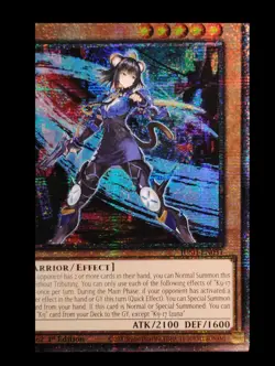 Yu-Gi-Oh! K9-17 Izuna Starlight Rare JUSH-EN031 Justice Hunters - Image 5