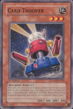 Yugioh Card Trooper #SDWS-EN010 Structure Deck: Warriors' Strike 1st Edition - Image 1