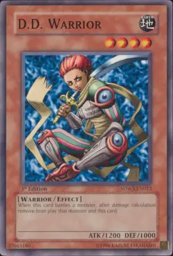 Yugioh D.D. Warrior #SDWS-EN013 Structure Deck: Warriors' Strike 1st Edition - Image 1