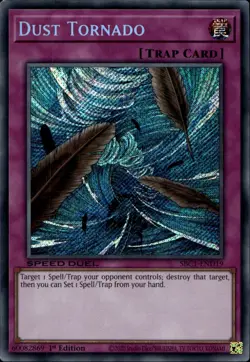 Dust Tornado Speed Duel 1st Ed Secret EU SBC1-END19 Yu-Gi-Oh! - Image 1