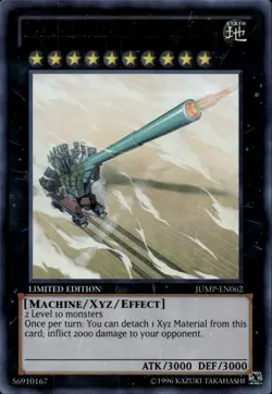 Superdreanought Rail Cannon Gustav Max Ltd Ed Ultra JUMP-EN062 Yu-Gi-Oh! - Image 1