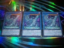 3x Blue-Eyes Chaos MAX Dragon 1st Edition Common SDWD-EN009 Yu-Gi-Oh! - Image 1