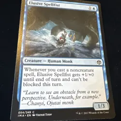 MTG Magic the Gathering Elusive Spellfist (54/249) Iconic Masters NM - Image 1
