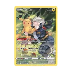 Pokemon SWSH11: Lost Origin Trainer Gallery Pikachu (UR) #TG05/TG30 (Holo) NM - Image 1
