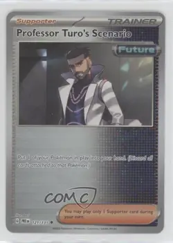 Professor Turo's Scenario Poke Ball Foil Pokemon Prismatic Evolutions PRE #121 - Image 1