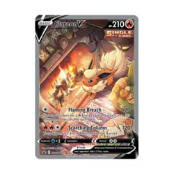 Pokemon SWSH: Sword & Shield Promo Cards Flareon V - SWSH179 (P) #SWSH179 NM - Image 1