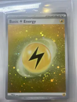 2 Swirls Lightning Energy Cosmic Holo Swirl SVE 004 Pokemon 151 NM - Image 1