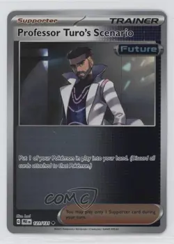 Professor Turo's Scenario Reverse Foil Pokemon Prismatic Evolutions PRE #121 - Image 1
