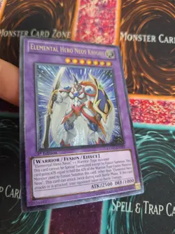 Yugioh Elemental Hero Neos Knight EXVC-EN093 Ultimate Rare 1st Edition Near Mint - Image 2