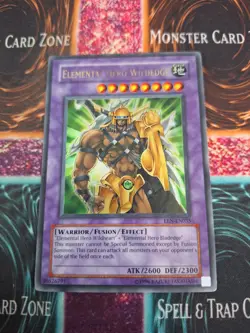 Yugioh Elemental Hero Wildedge EEN-EN035 Ultra Rare Unlimited Lightly Played - Image 1