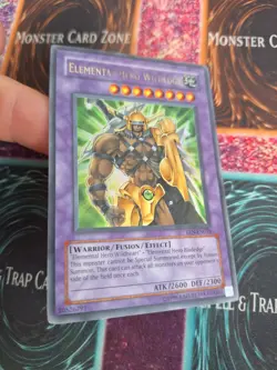 Yugioh Elemental Hero Wildedge EEN-EN035 Ultra Rare Unlimited Lightly Played - Image 2