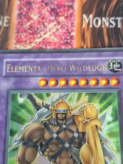 Yugioh Elemental Hero Wildedge EEN-EN035 Ultra Rare Unlimited Lightly Played - Image 3