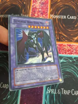 Yugioh Elemental Hero Dark Neos DP03-EN014 Super Rare 1st Edition Near Mint - Image 2