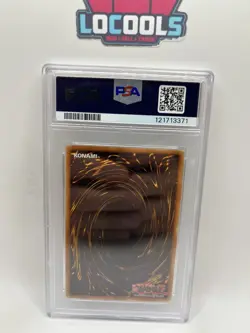 Yugioh Lightning Vortex FET-EN040 Flaming Eternity 1st Ed SUPER RARE PSA 7 NM - Image 2