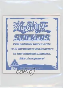 Yugi Topps YuGiOh Sticker Collection #2 2002 - Image 2