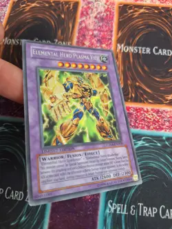 Yugioh Elemental HERO Plasma Vice CT04-EN006 Secret Rare Limited LP/MP - Image 2