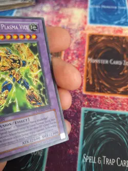 Yugioh Elemental HERO Plasma Vice CT04-EN006 Secret Rare Limited LP/MP - Image 3