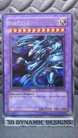 | Yugioh Blue-Eyes Ultimate Dragon JMP-EN005 Ultra Rare Jump Promo NM/LP 🔥 | - Image 1