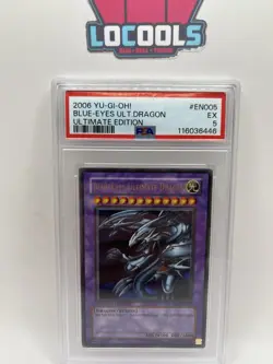 Yugioh! 2006 Blue-Eyes Ultimate Dragon JMP-EN005 LIMITED EDITION PSA 5 - Image 1