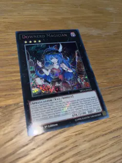 Yugioh Downerd Magician 1st edition secret rare MP14-EN225 - Image 3
