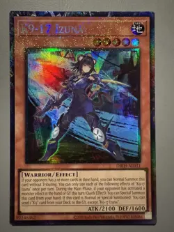 YUGIOH K9-17 IZUNA (EFFECT) ASIA ENGLISH EDITION DBJH-AE031 COLLECTOR'S RARE - Image 1
