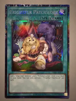 YUGIOH FRIGHTFUR PATCHWORK ASIA ENGLISH EDITION DBJH-AE015 COLLECTOR'S RARE - Image 1
